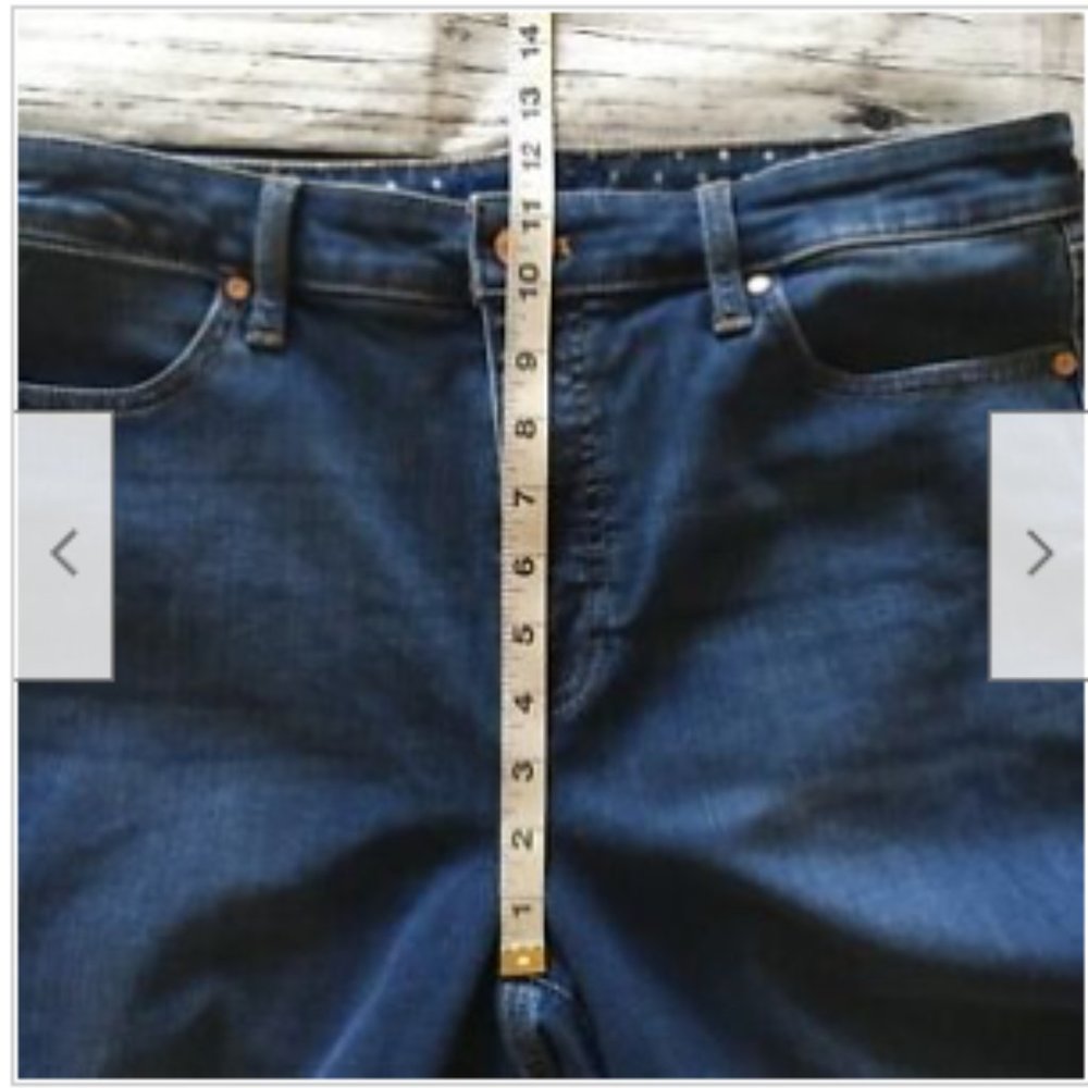 Talbots Capri Crop Pants Blue Denim Pockets‎ - Picture 7 of 8